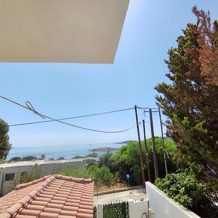 Sofia'S Seaview Villa Near Airport And Beach Artemida  Bagian luar foto