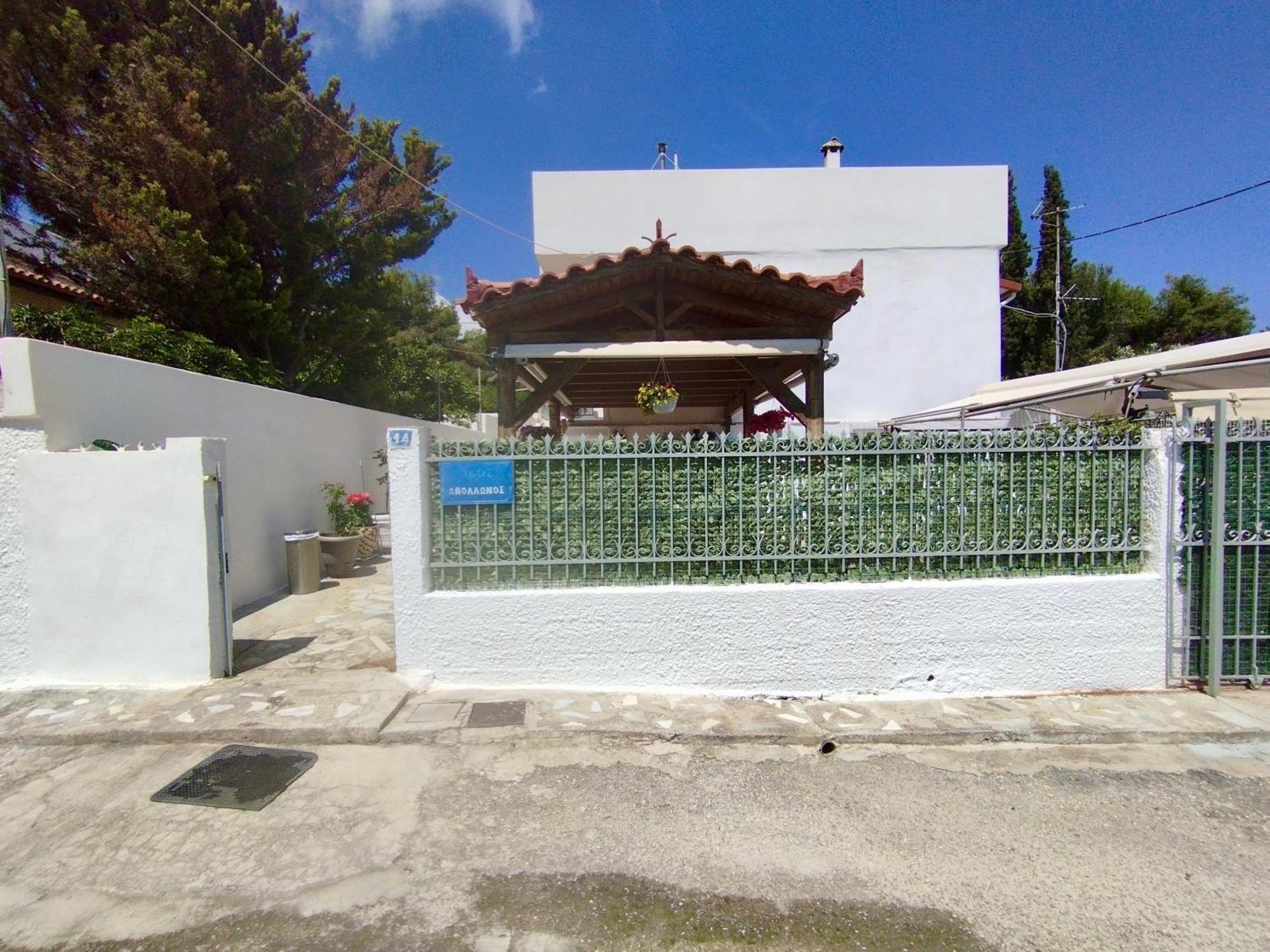 Sofia'S Seaview Villa Near Airport And Beach Artemida  Bagian luar foto