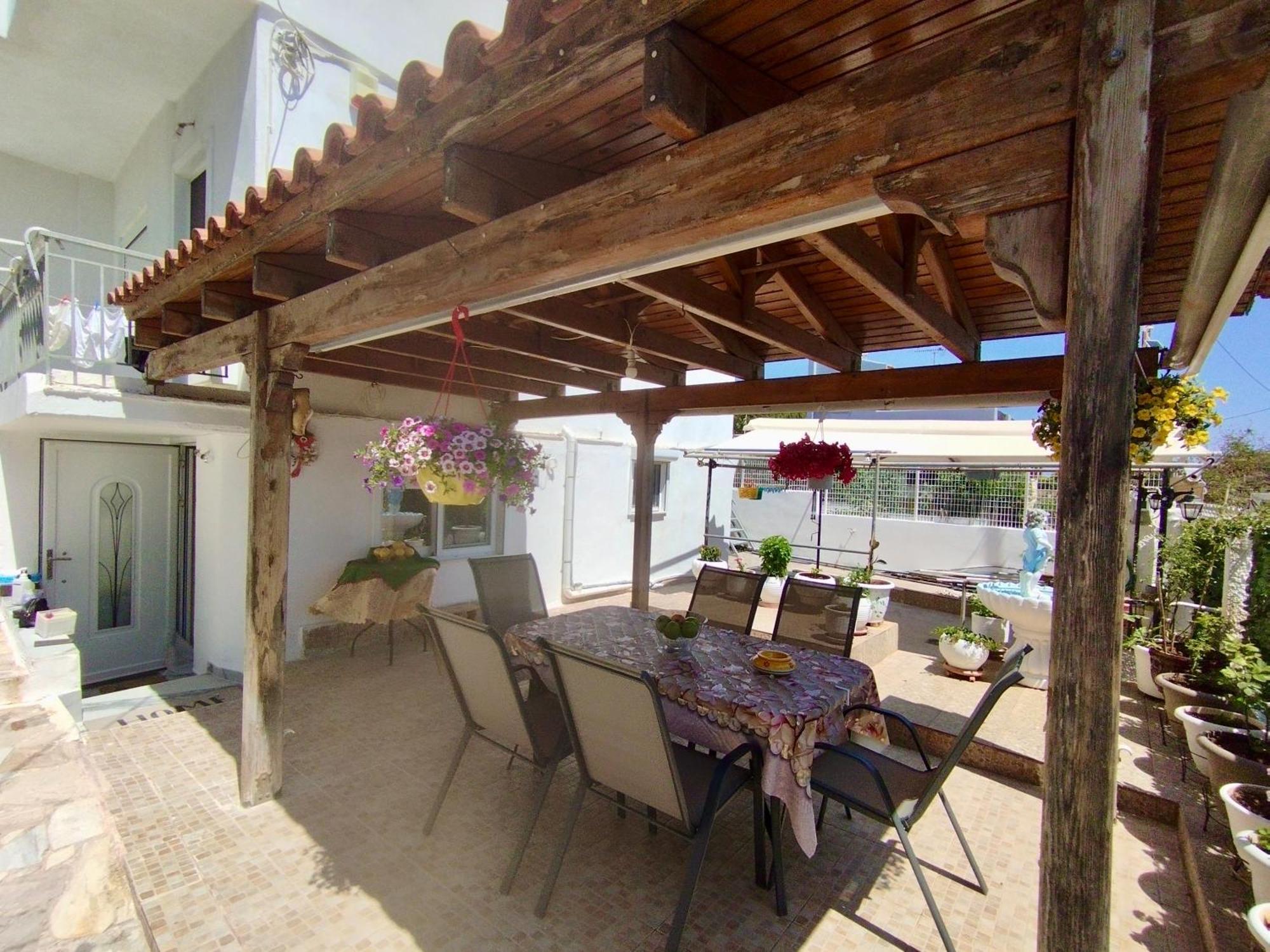 Sofia'S Seaview Villa Near Airport And Beach Artemida  Bagian luar foto