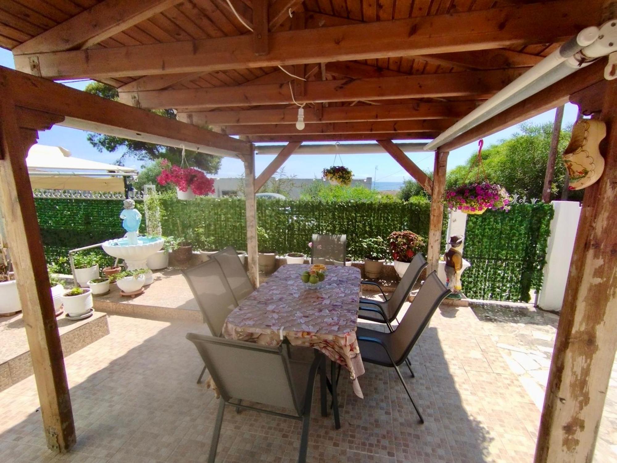 Sofia'S Seaview Villa Near Airport And Beach Artemida  Bagian luar foto