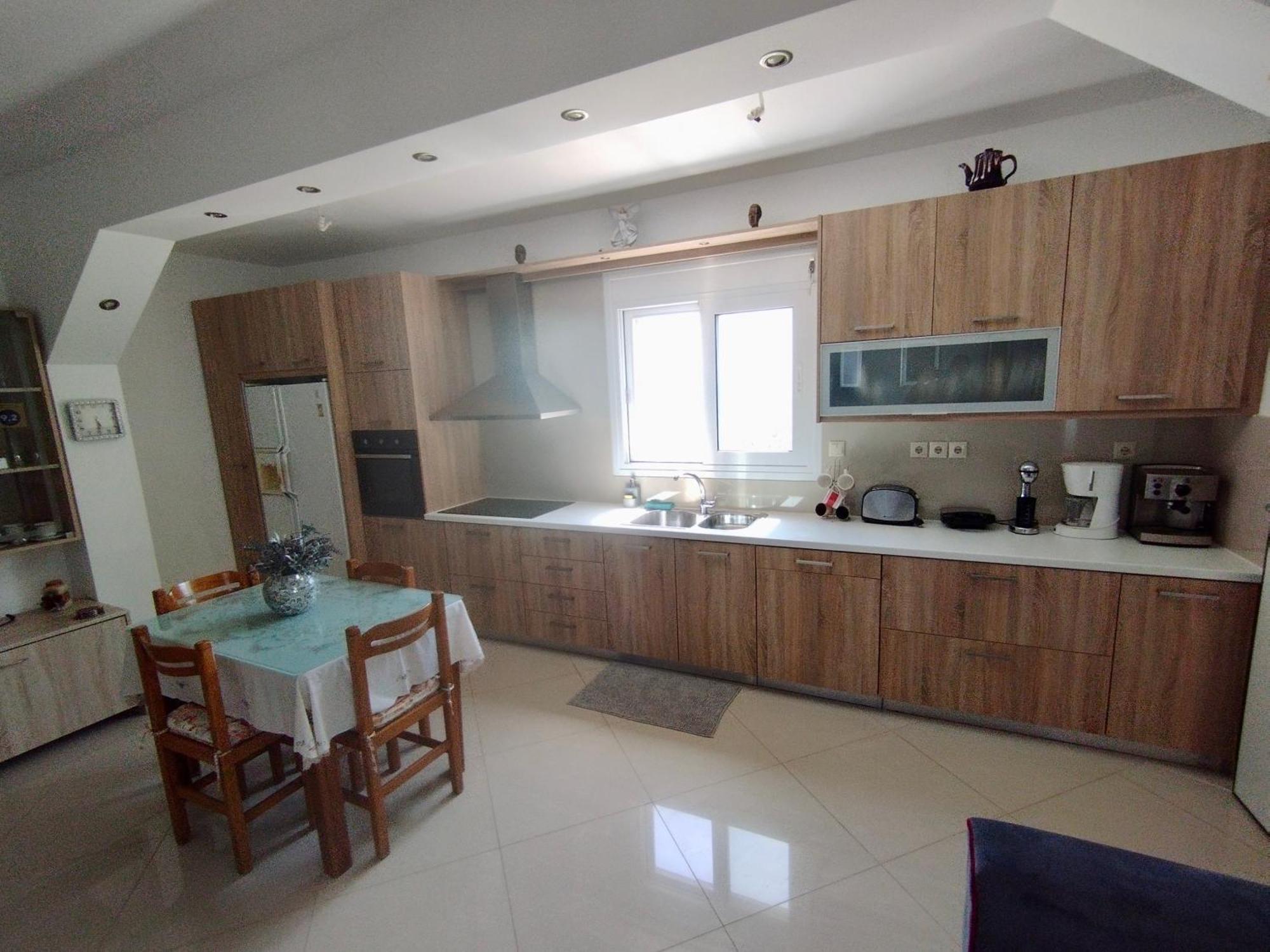 Sofia'S Seaview Villa Near Airport And Beach Artemida  Bagian luar foto
