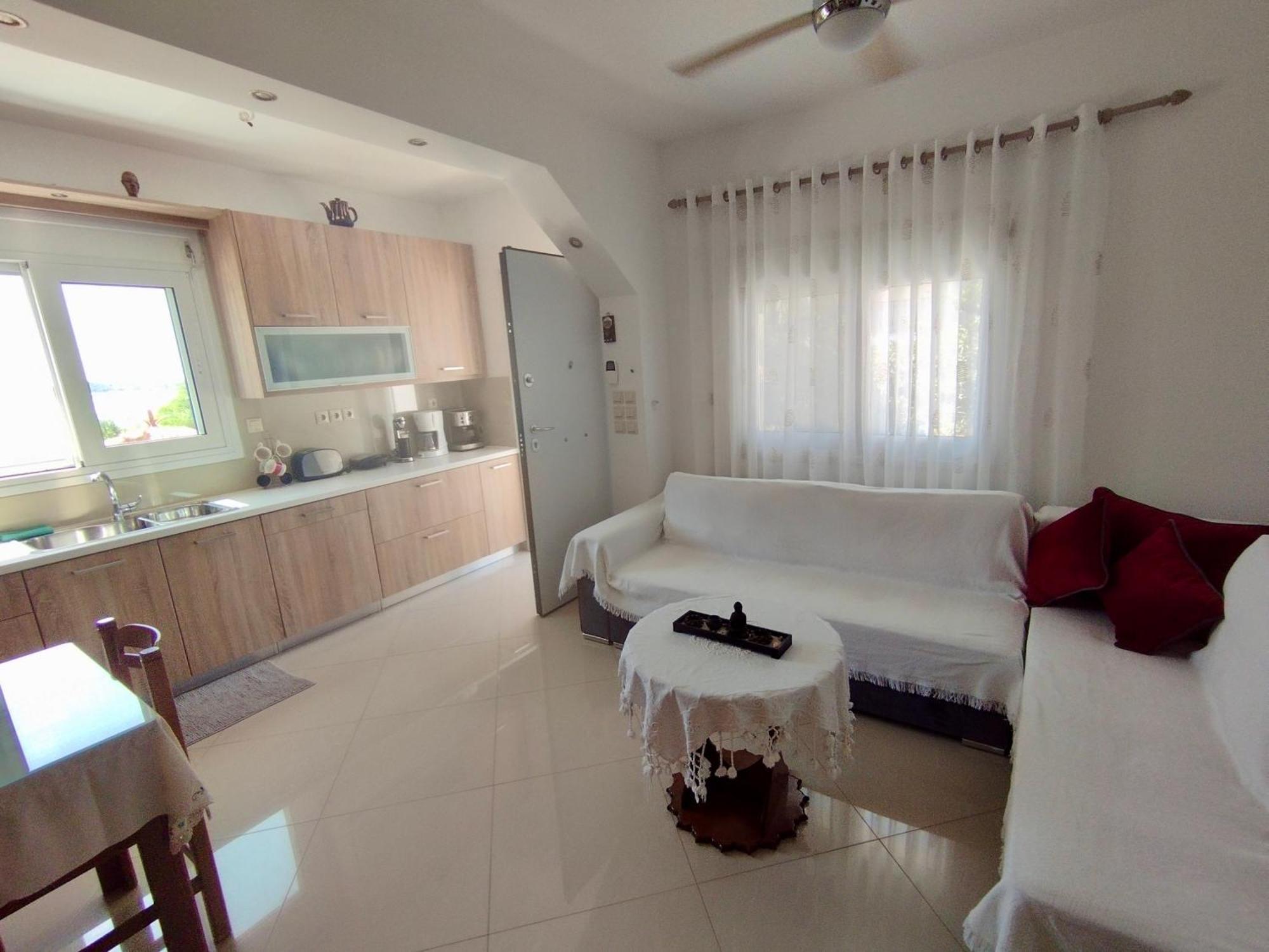 Sofia'S Seaview Villa Near Airport And Beach Artemida  Bagian luar foto