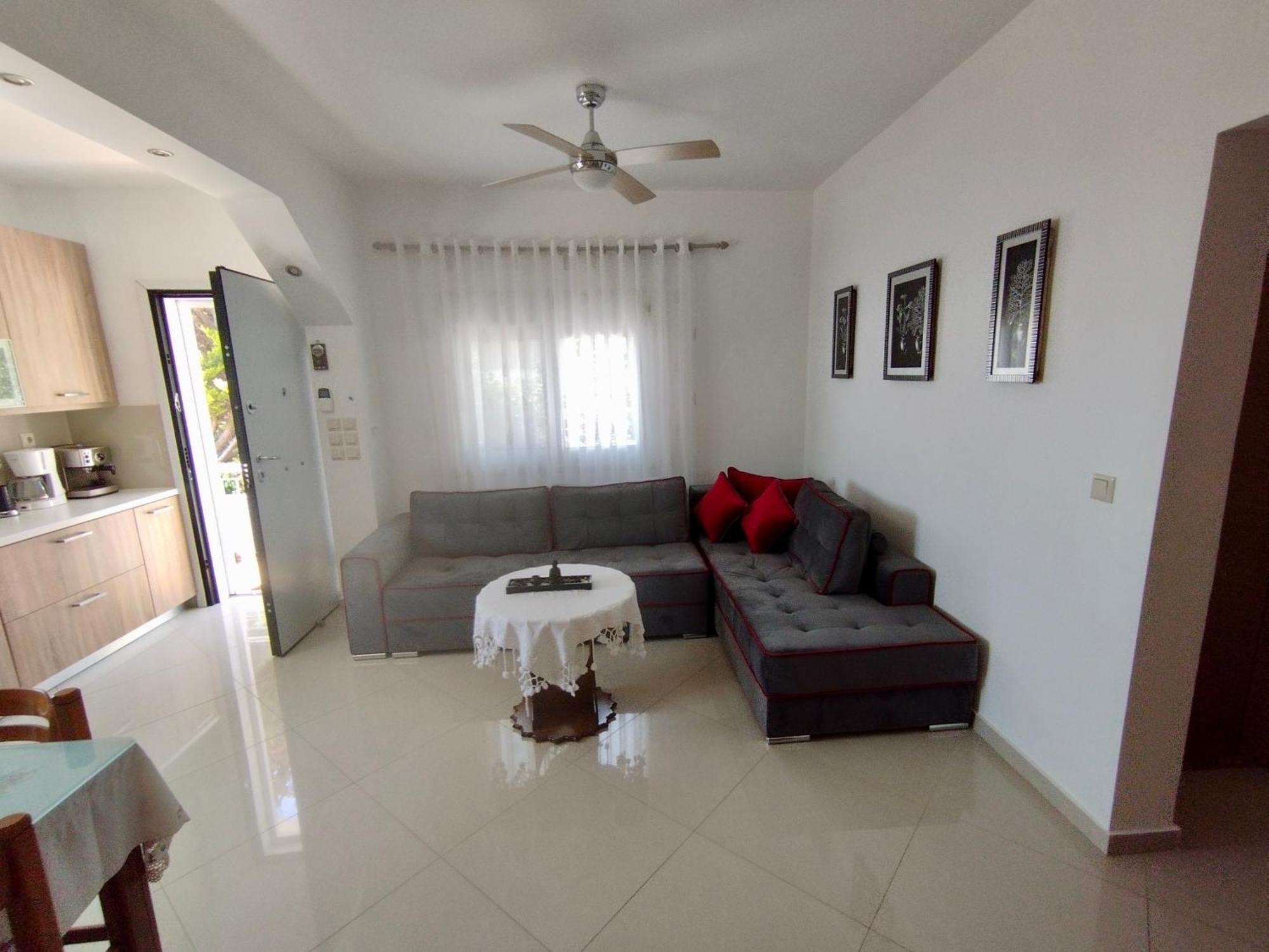 Sofia'S Seaview Villa Near Airport And Beach Artemida  Bagian luar foto