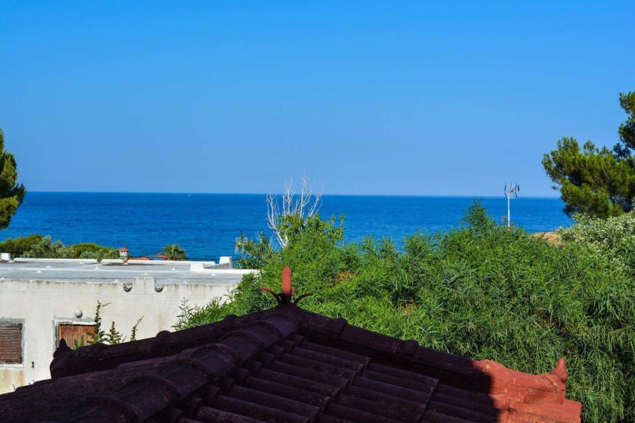 Sofia'S Seaview Villa Near Airport And Beach Artemida  Bagian luar foto