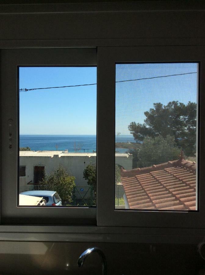 Sofia'S Seaview Villa Near Airport And Beach Artemida  Bagian luar foto