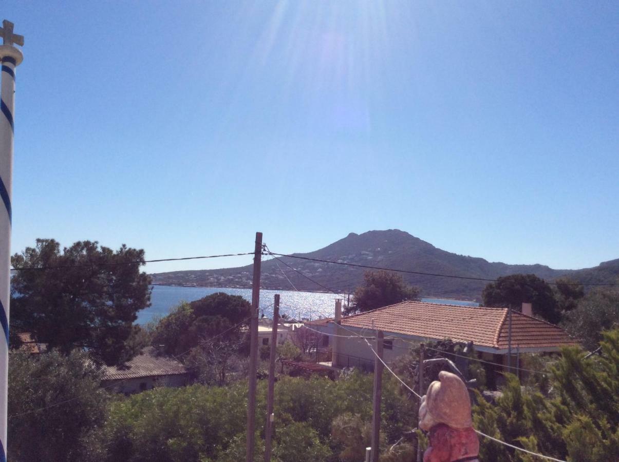 Sofia'S Seaview Villa Near Airport And Beach Artemida  Bagian luar foto